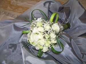 Cluster Bridal Bouquet